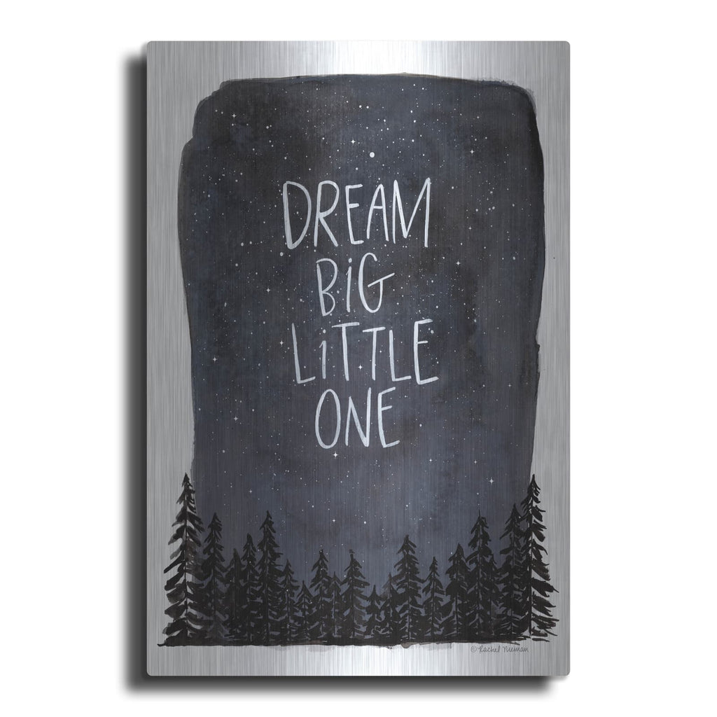 'Dream Big Little One' by Rachel Nieman – Metal Wall Art
