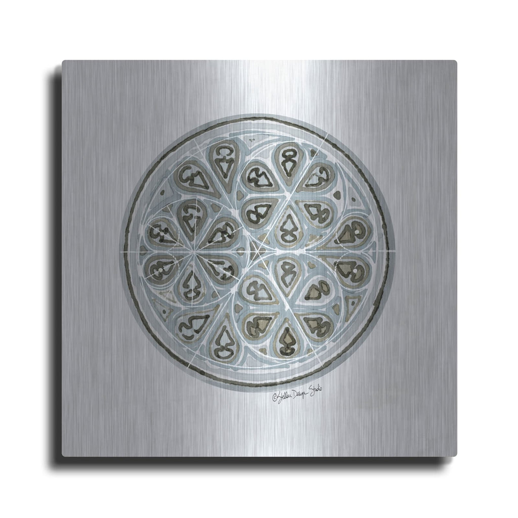 'Geometry Study 1' by Stellar Design Studio – Metal Wall Art