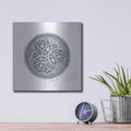 'Geometry Study 3' by Stellar Design Studio – Metal Wall Art, 12x12 room view