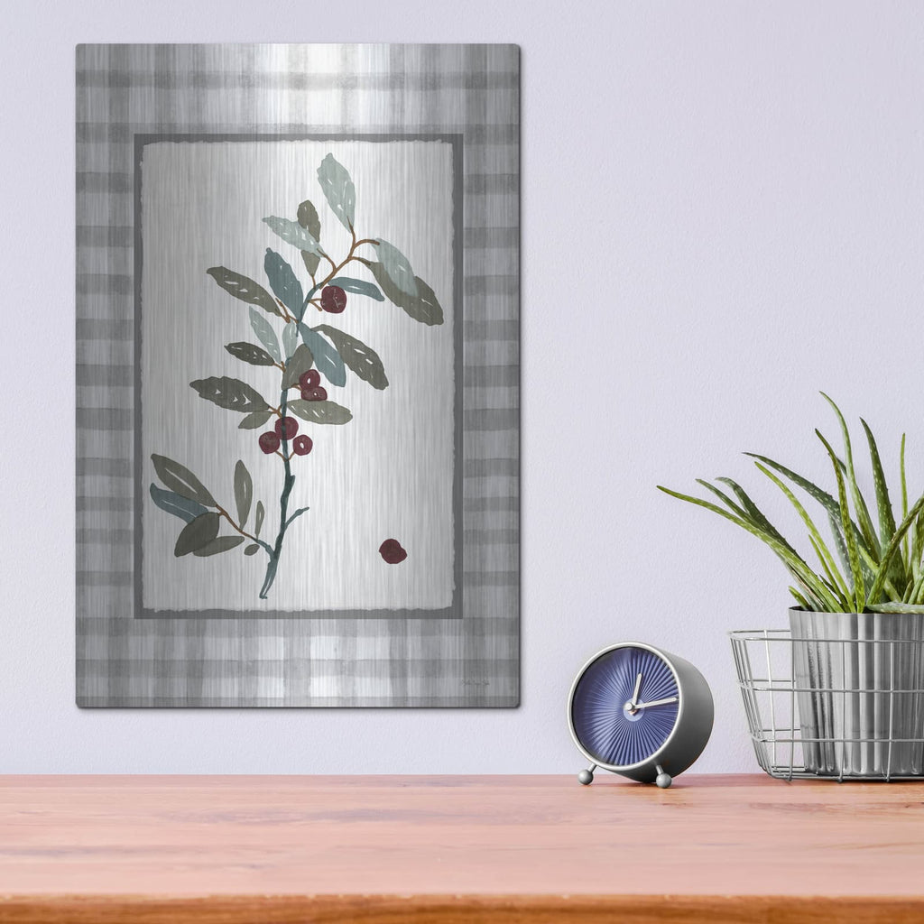 'Floral Medley 3' by Stellar Design Studio – Metal Wall Art, 12x16 room view