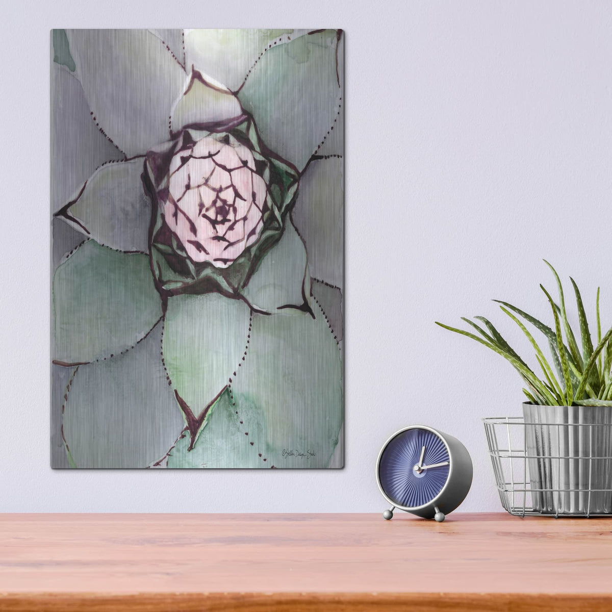 'Southwest Gallery 2' by Stellar Design Studio – Metal Wall Art, 12x16 room view