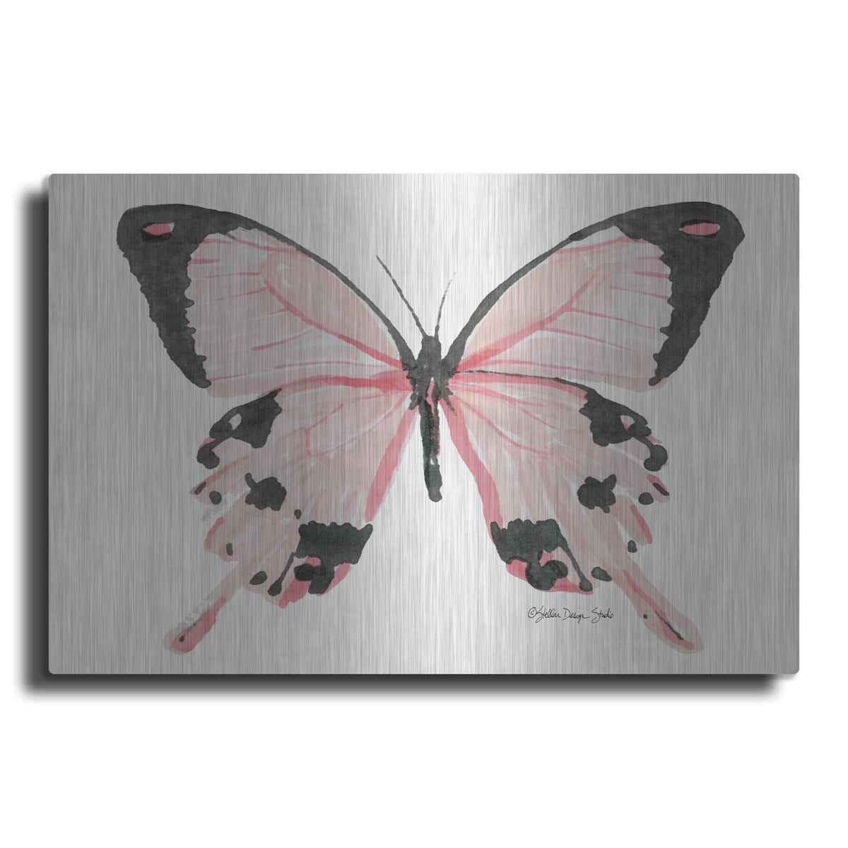 'Butterfly 1' by Stellar Design Studio – Metal Wall Art