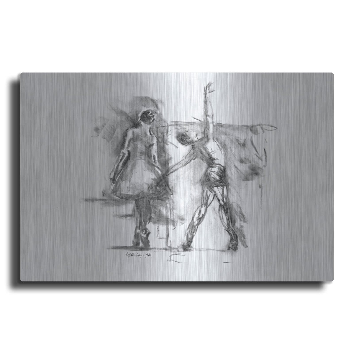 'Dance Figure 3' by Stellar Design Studio – Metal Wall Art