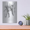 'Dance Figure 5' by Stellar Design Studio – Metal Wall Art, 12x16 room view