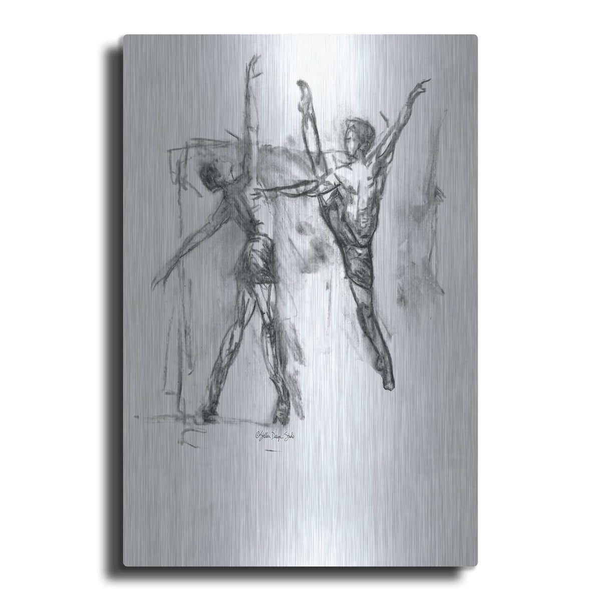 'Dance Figure 5' by Stellar Design Studio – Metal Wall Art