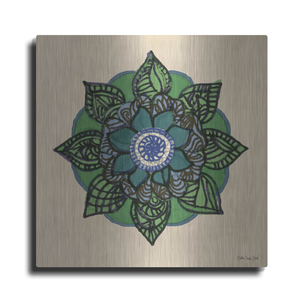 'Mandala 2' by Stellar Design Studio – Metal Wall Art