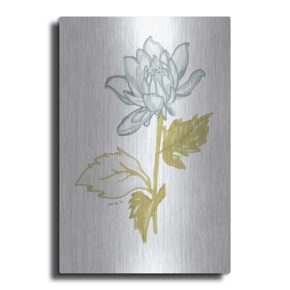 'Countryside Bloom 1' by Stellar Design Studio – Metal Wall Art