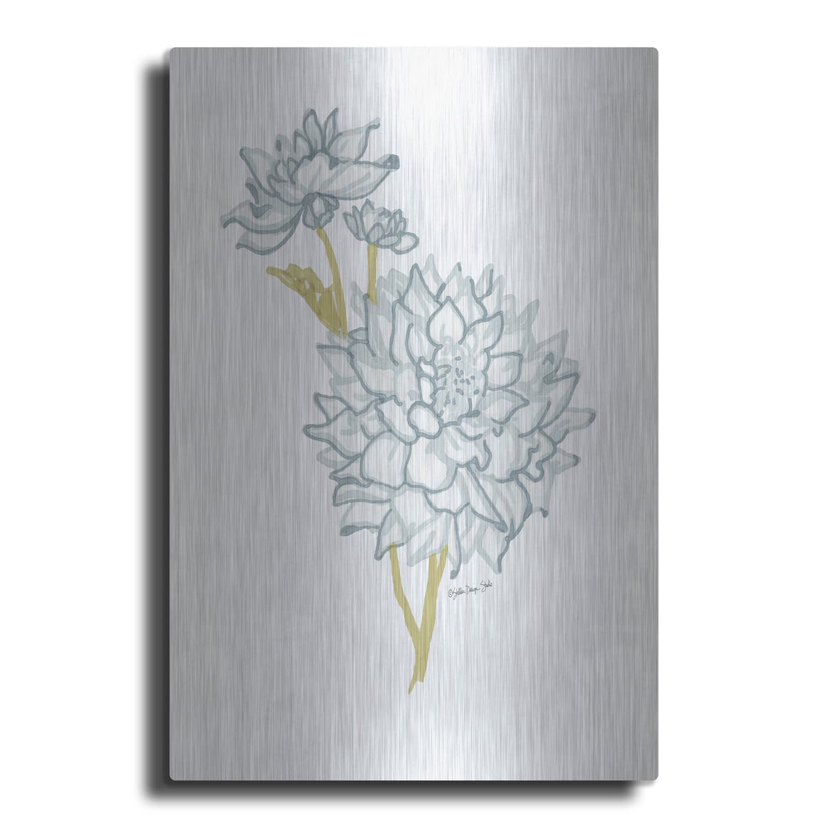 'Countryside Bloom 2' by Stellar Design Studio – Metal Wall Art