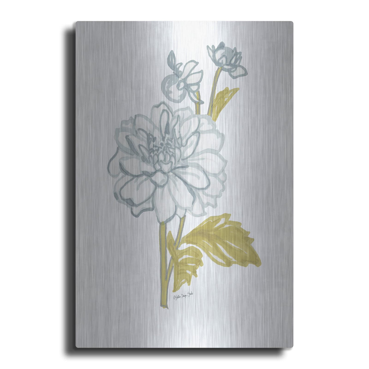 'Countryside Bloom 3' by Stellar Design Studio – Metal Wall Art