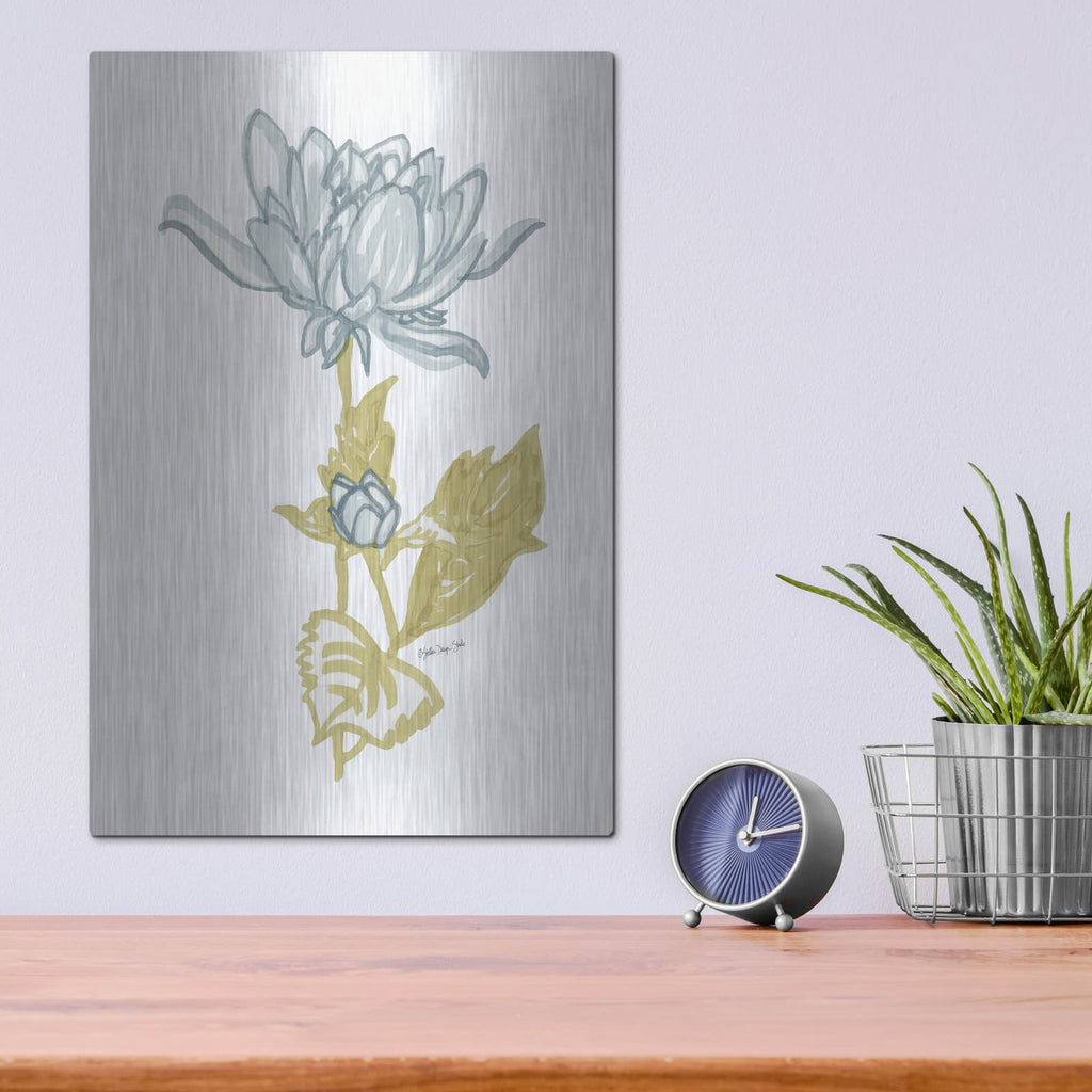 'Country Side Bloom 4' by Stellar Design Studio – Metal Wall Art, 12x16 room view