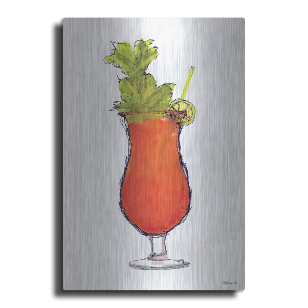 'Bloody Mary' by Stellar Design Studio – Metal Wall Art