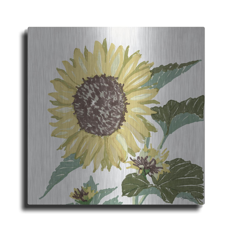 'Floral Study 3' by Stellar Design Studio – Metal Wall Art