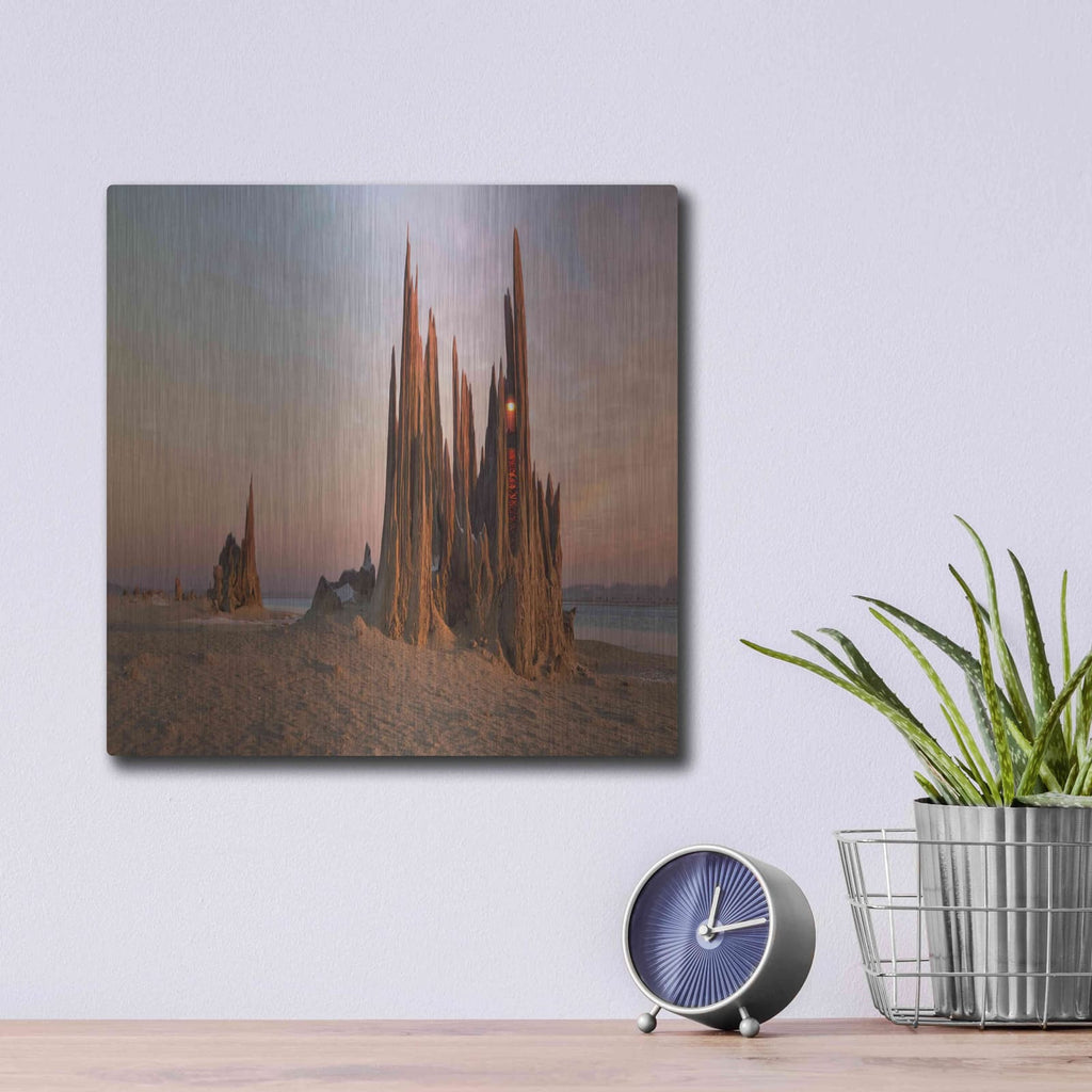 'Cathedral' by Dariusz Klimczak – Metal Wall Art, 12x12 room view