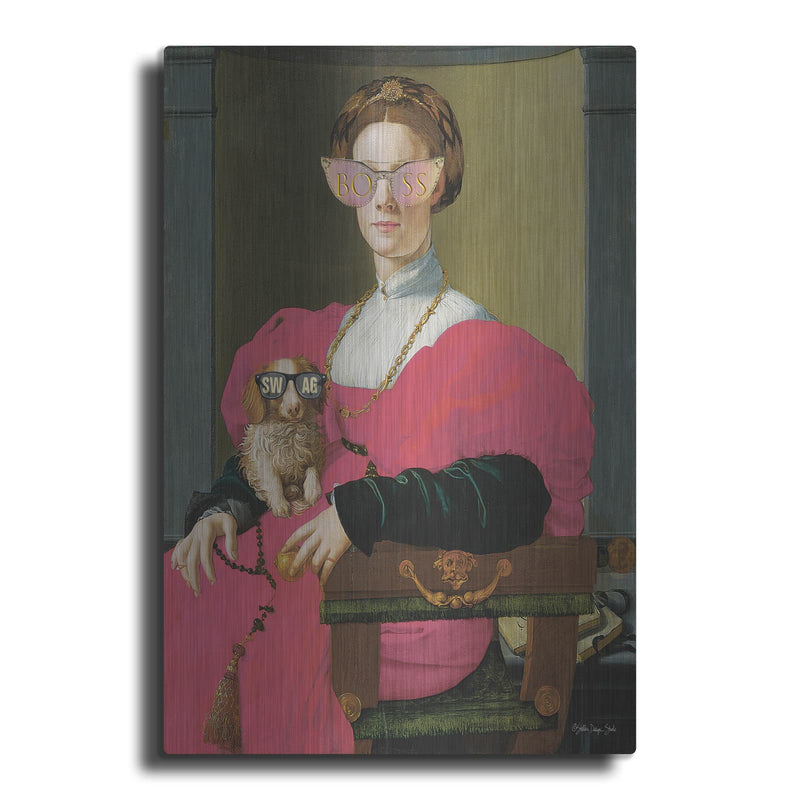 'Boss Lady' by Stellar Design Studio – Metal Wall Art