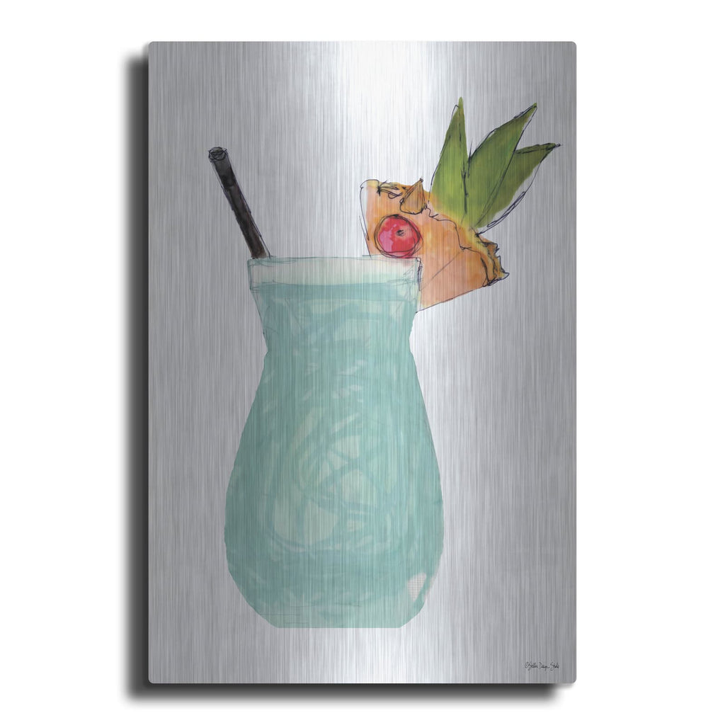 'Pina Colada' by Stellar Design Studio – Metal Wall Art