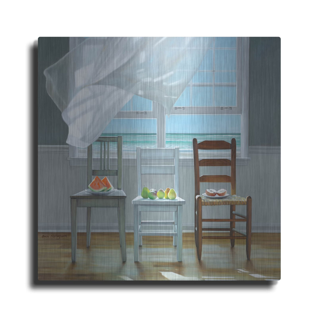 'Beach Therapy' by Karen Hollingsworth – Metal Wall Art