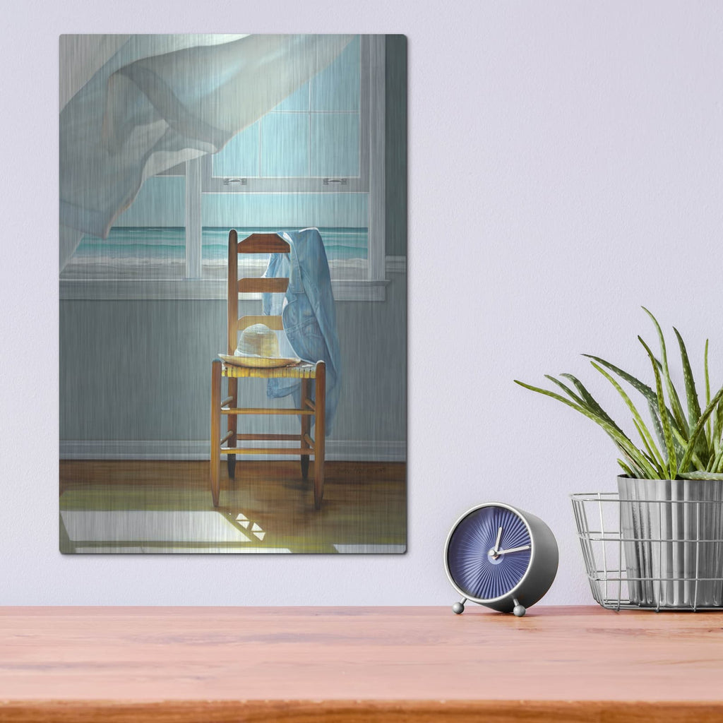 'Deep Breathing' by Karen Hollingsworth – Metal Wall Art, 12x16 room view