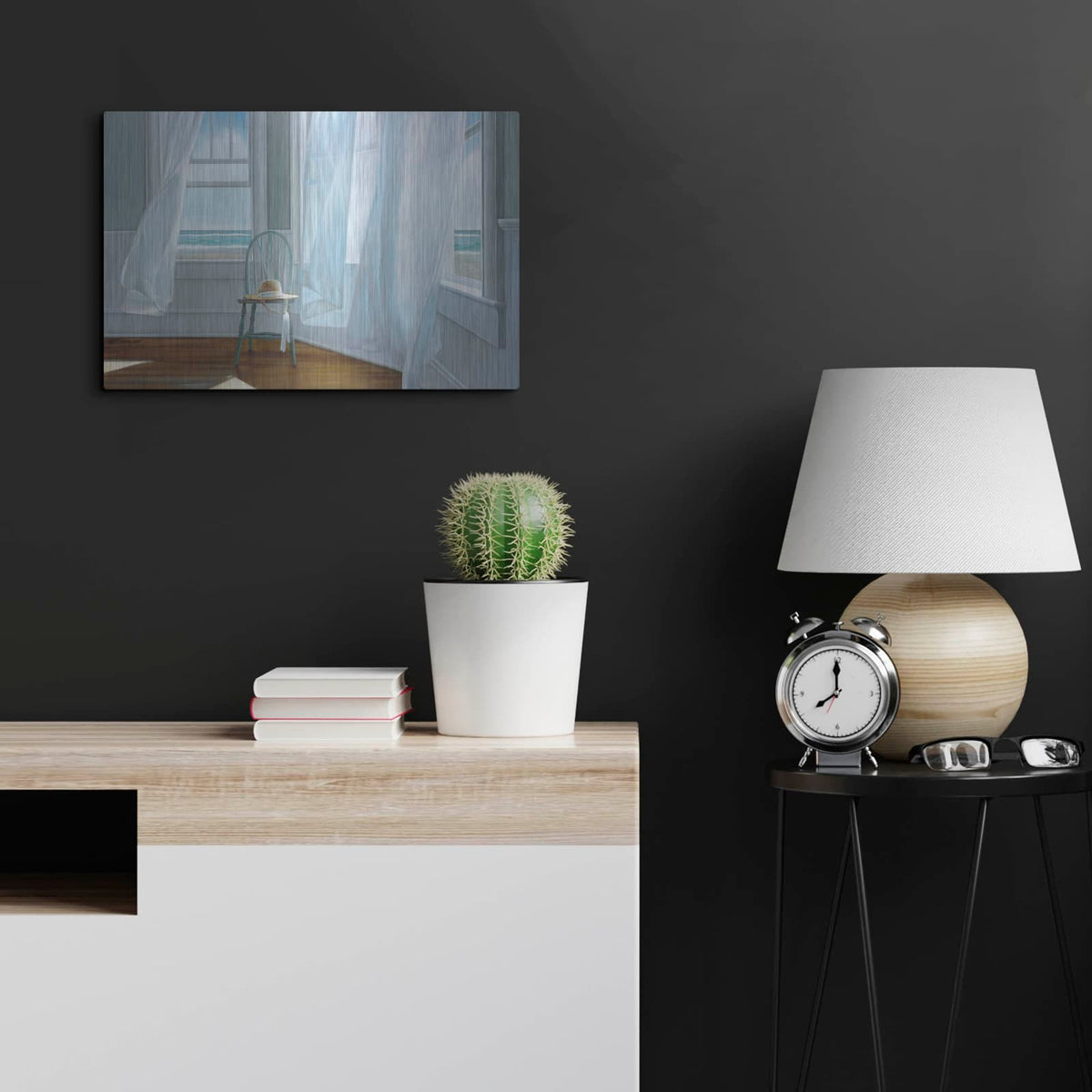 'Intention' by Karen Hollingsworth – Metal Wall Art, 24x16 room view