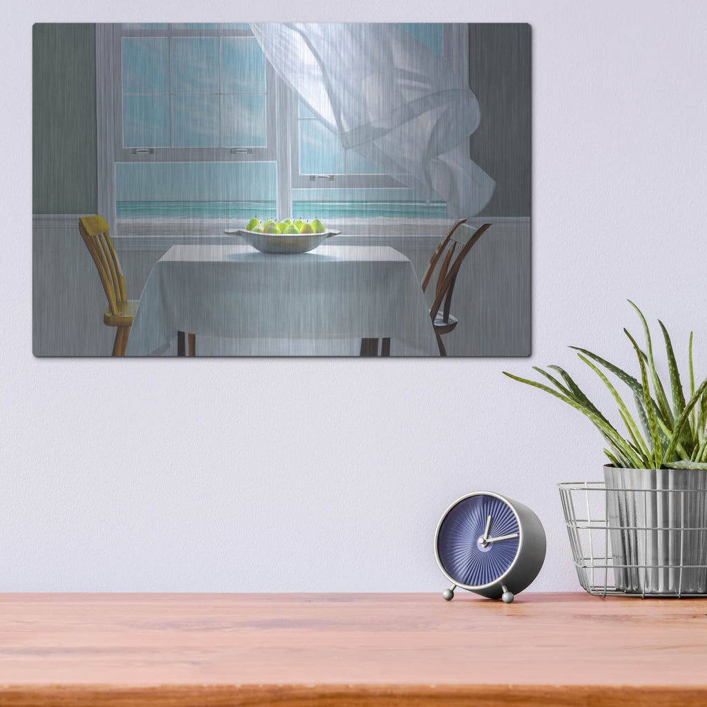 'Meditation' by Karen Hollingsworth – Metal Wall Art, 16x12 room view