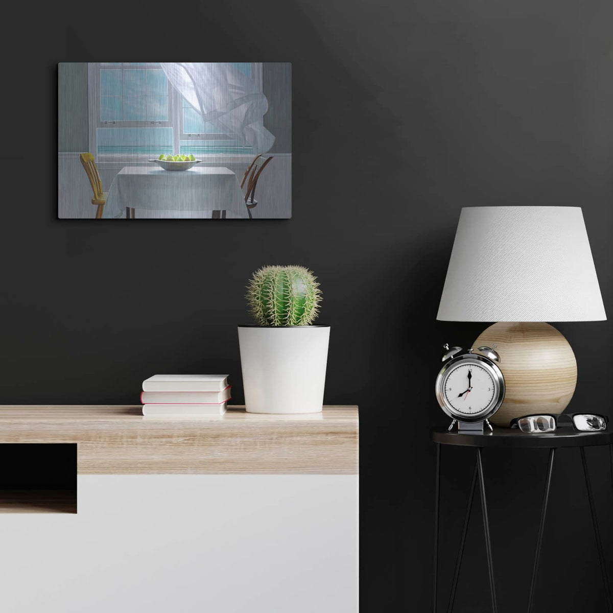 'Meditation' by Karen Hollingsworth – Metal Wall Art, 24x16 room view