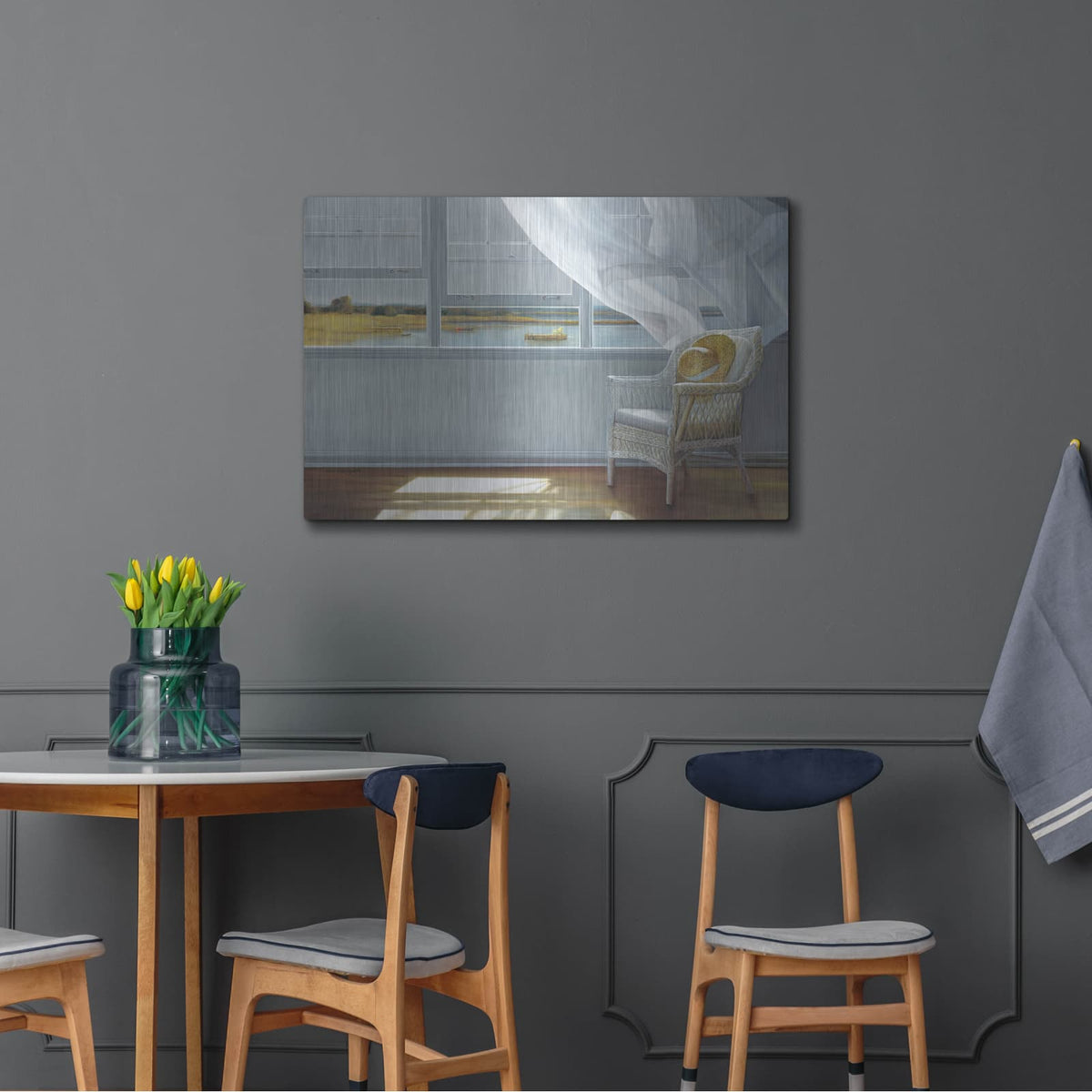 'Lake Effect' by Karen Hollingsworth – Metal Wall Art, 36x24 room view