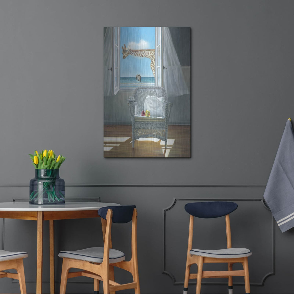 'Rubberneck' by Karen Hollingsworth – Metal Wall Art, 24x36 room view