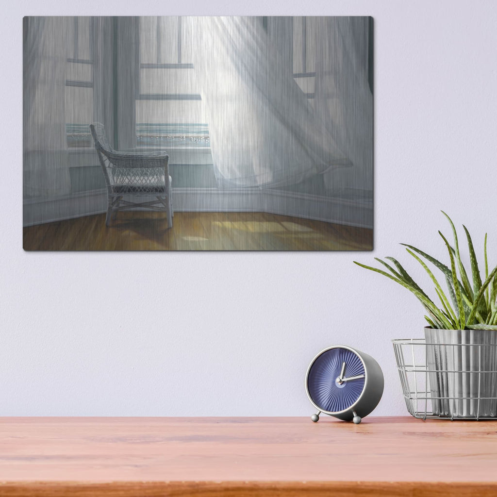 'Waiting to Fly' by Karen Hollingsworth – Metal Wall Art, 16x12 room view