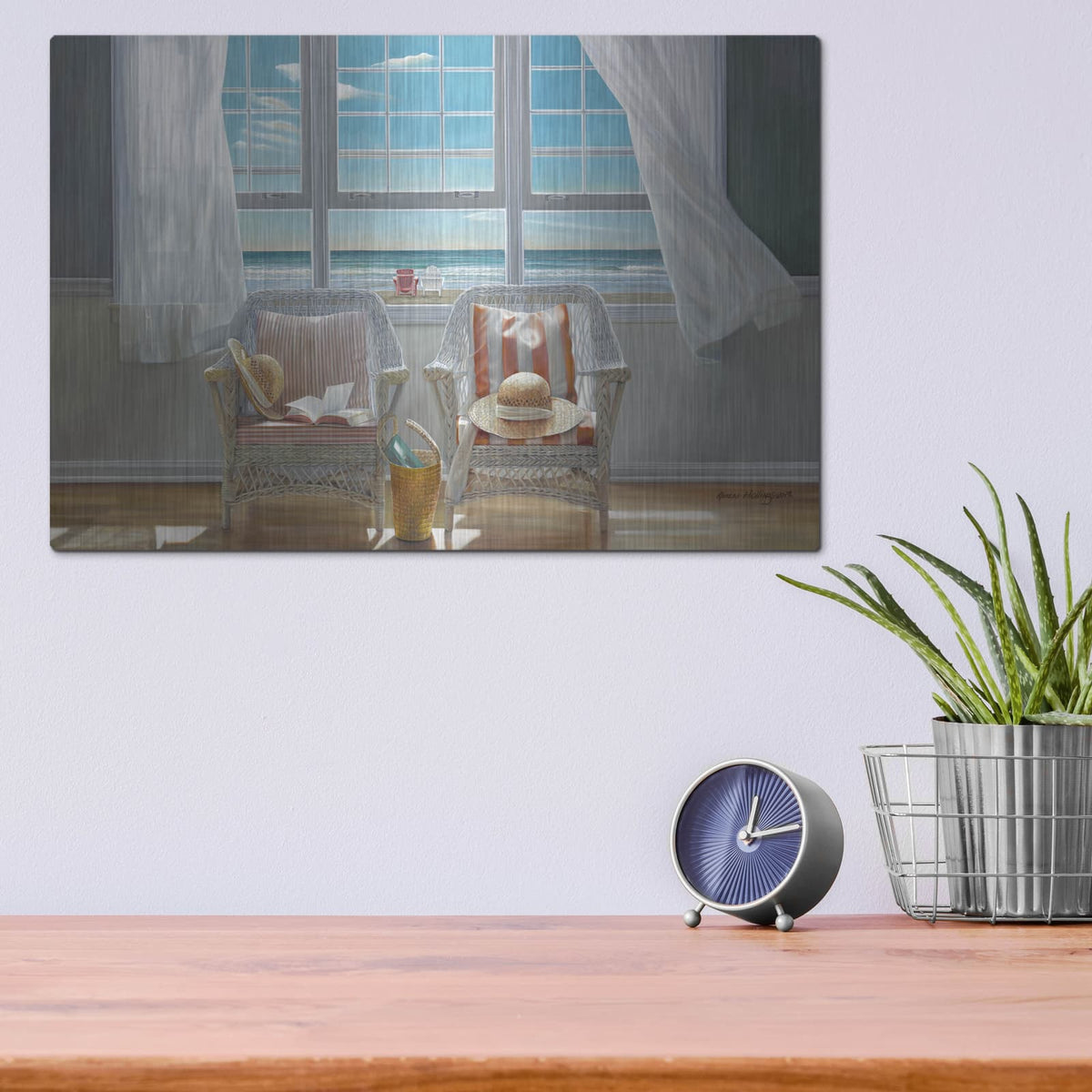 'Companions' by Karen Hollingsworth – Metal Wall Art, 16x12 room view