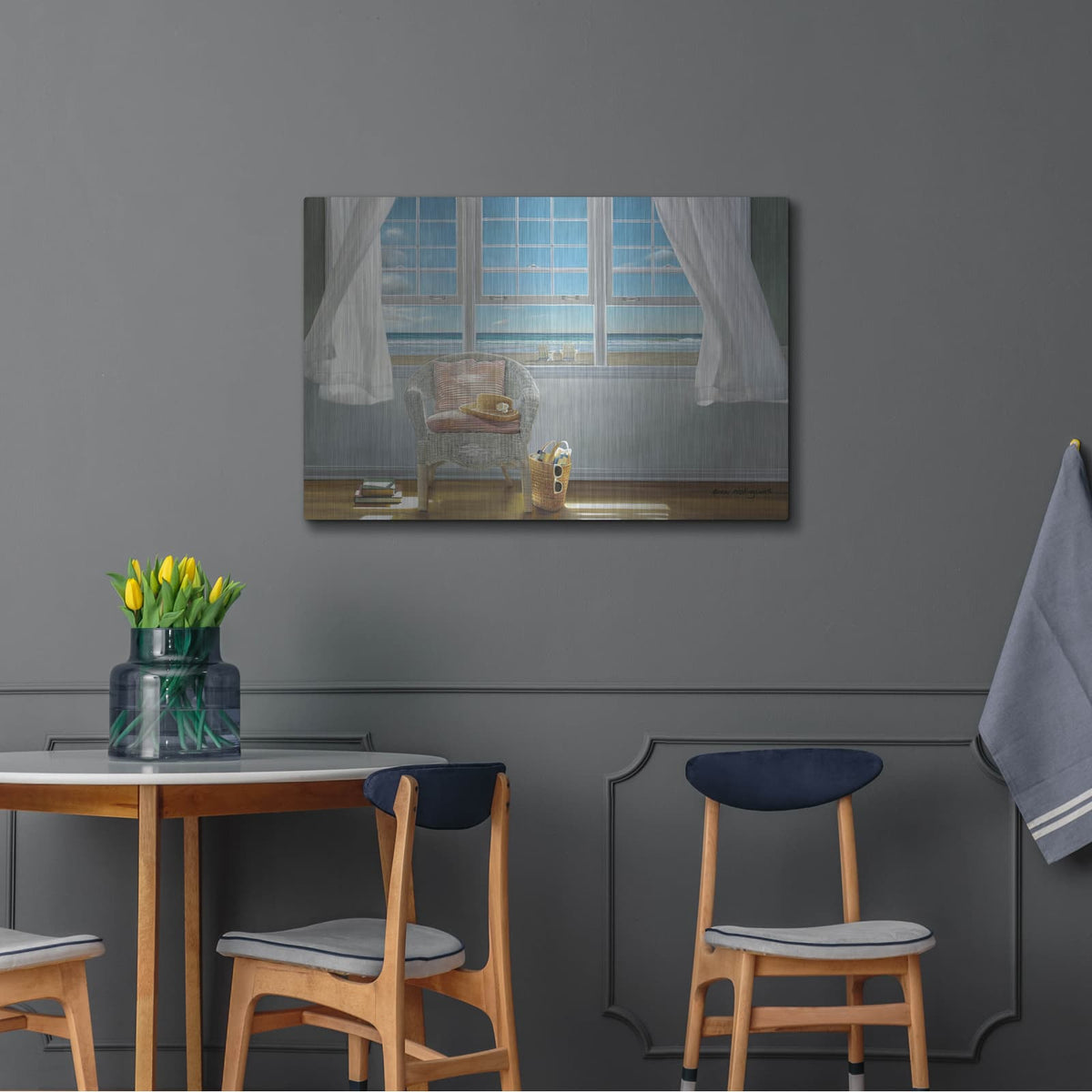 'A Moment's Peace' by Karen Hollingsworth – Metal Wall Art, 36x24 room view