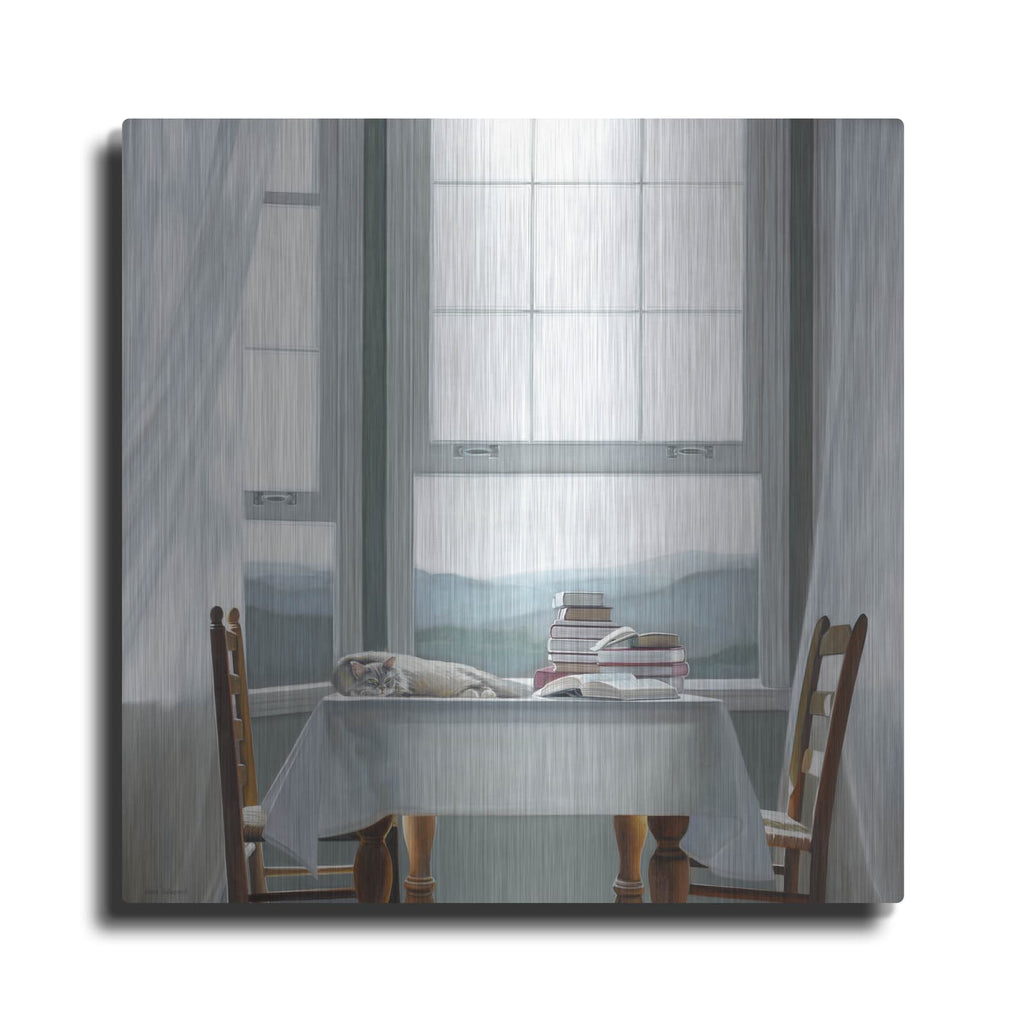 'Accidental Scholar' by Karen Hollingsworth – Metal Wall Art