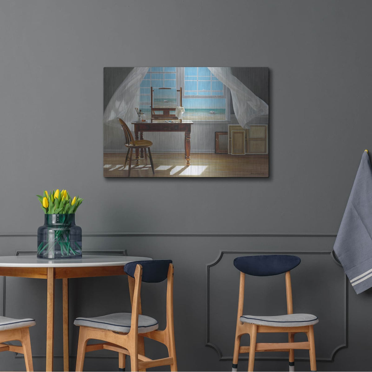 'In Progress' by Karen Hollingsworth – Metal Wall Art, 36x24 room view