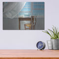 'Channeling Hemingway' by Karen Hollingsworth – Metal Wall Art, 16x12 room view