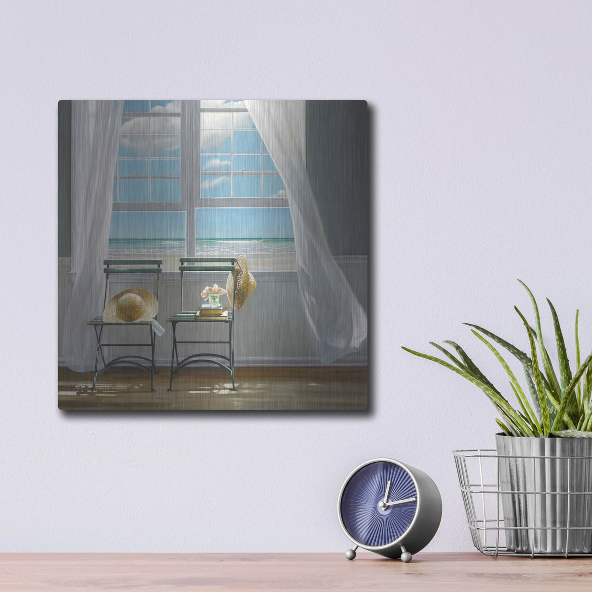 'Slow Motion' by Karen Hollingsworth – Metal Wall Art, 12x12 room view