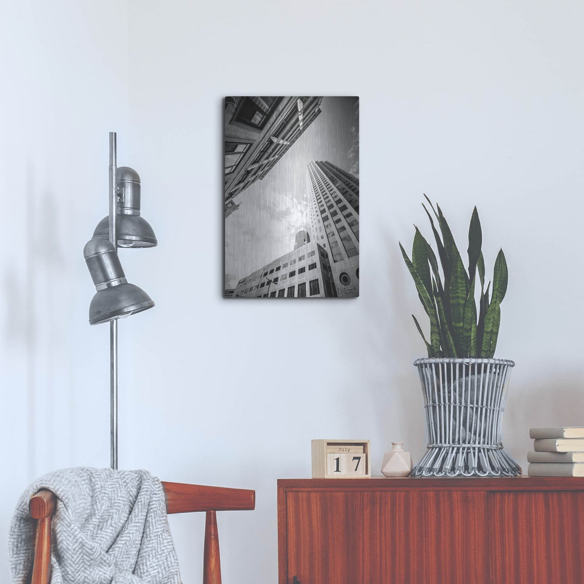 'Built from the Ground Up I' by Donnie Quillen – Metal Wall Art, 16x24 room view