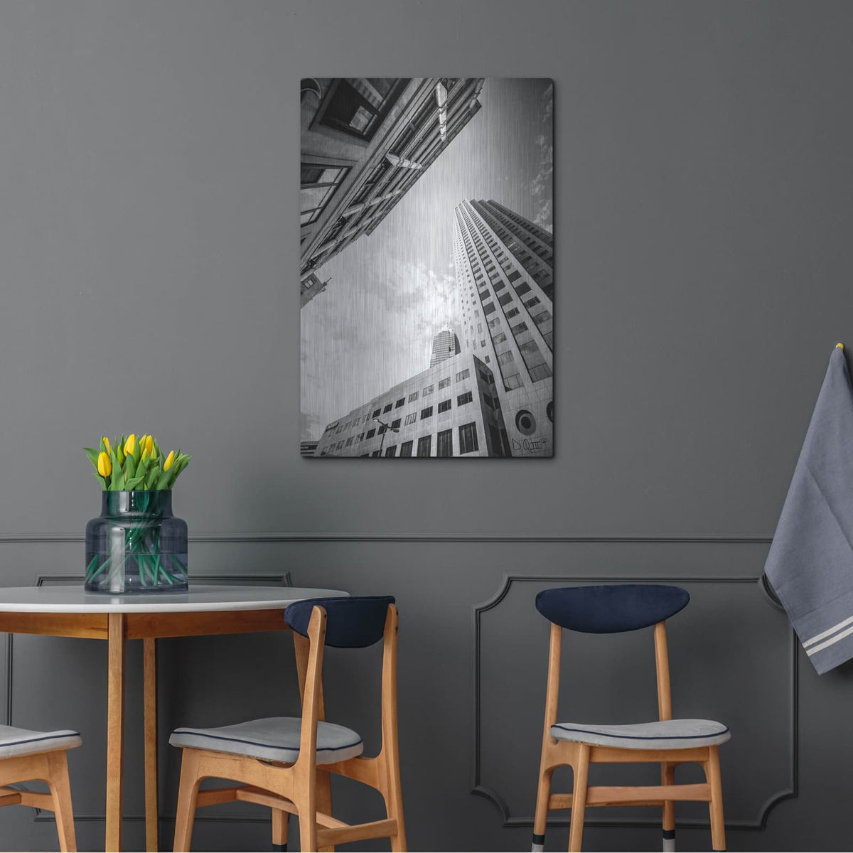 'Built from the Ground Up I' by Donnie Quillen – Metal Wall Art, 24x36 room view