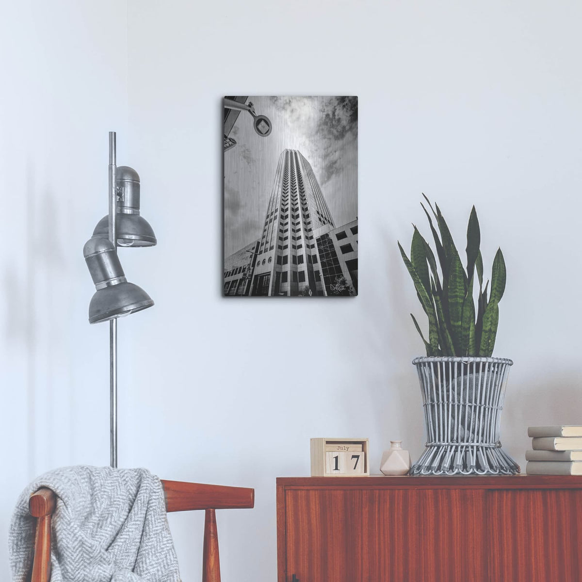 'Built from the Ground Up II' by Donnie Quillen – Metal Wall Art, 16x24 room view