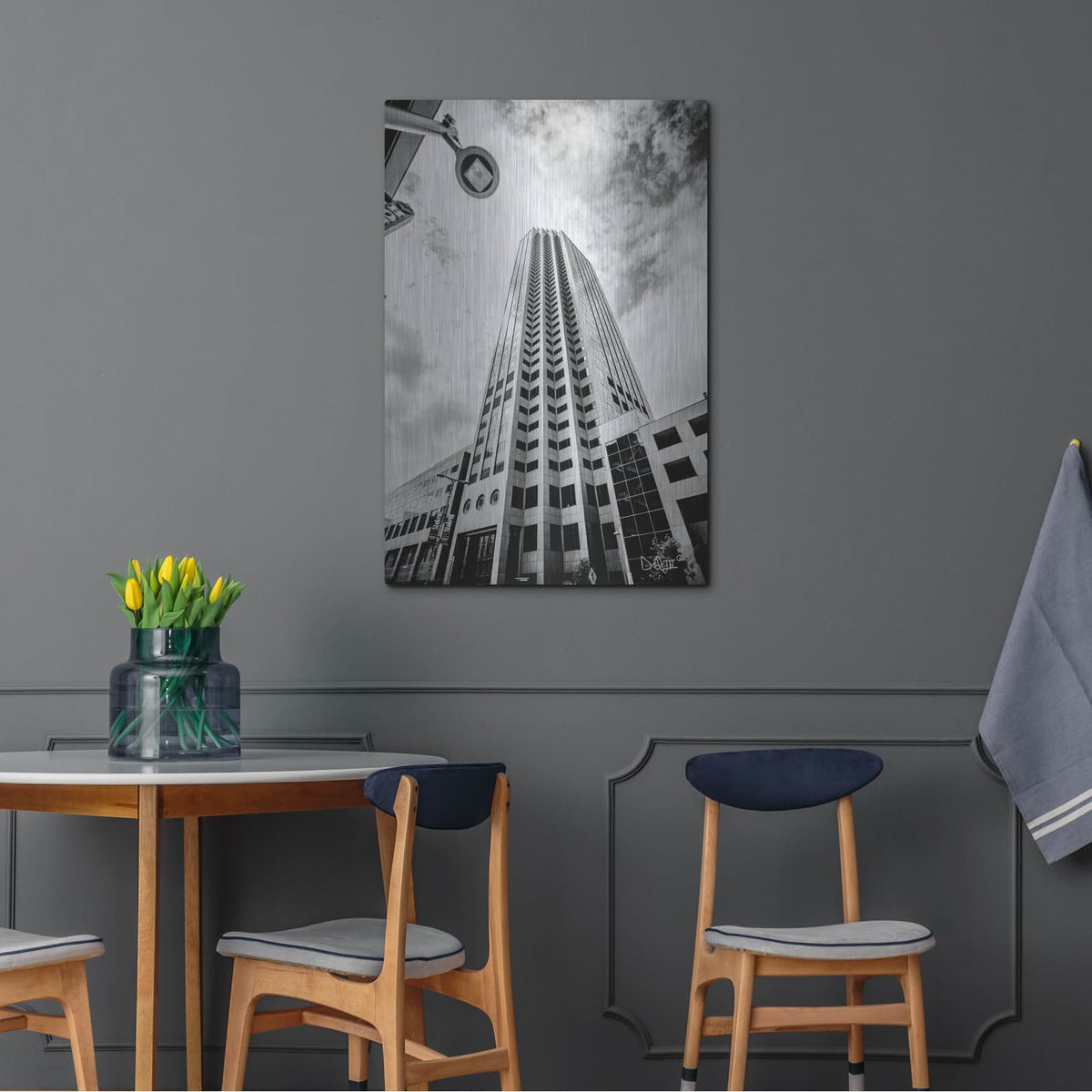 'Built from the Ground Up II' by Donnie Quillen – Metal Wall Art, 24x36 room view
