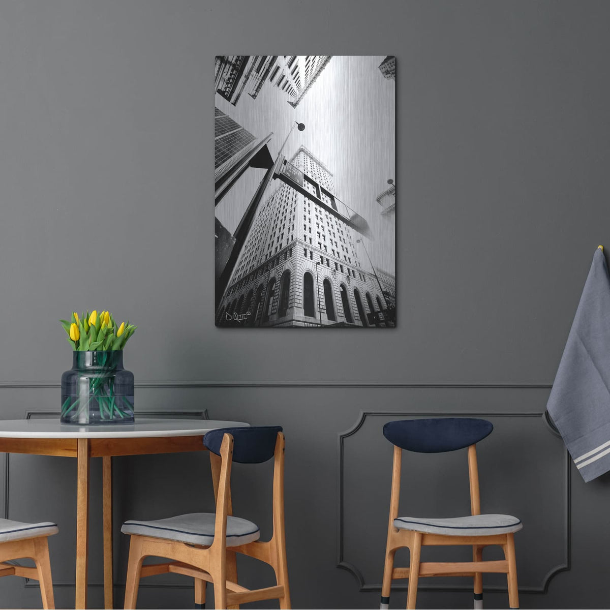 'Built from the Ground Up III' by Donnie Quillen – Metal Wall Art, 24x36 room view