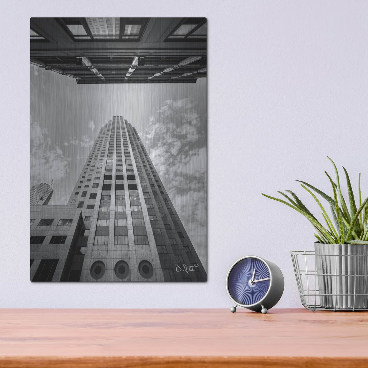 'Looking Up' by Donnie Quillen – Metal Wall Art, 12x16 room view