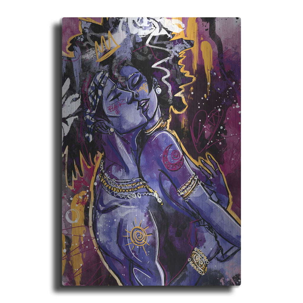 'Black Love' by Justin Copeland – Metal Wall Art