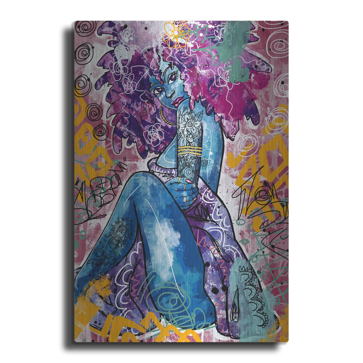 'Lfe' by Justin Copeland – Metal Wall Art