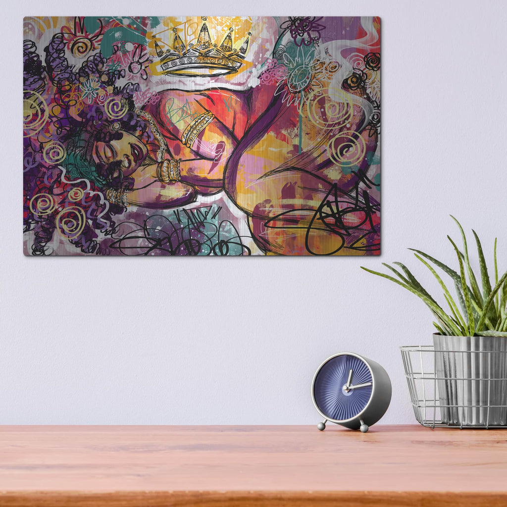 'Radiance' by Justin Copeland – Metal Wall Art, 16x12 room view