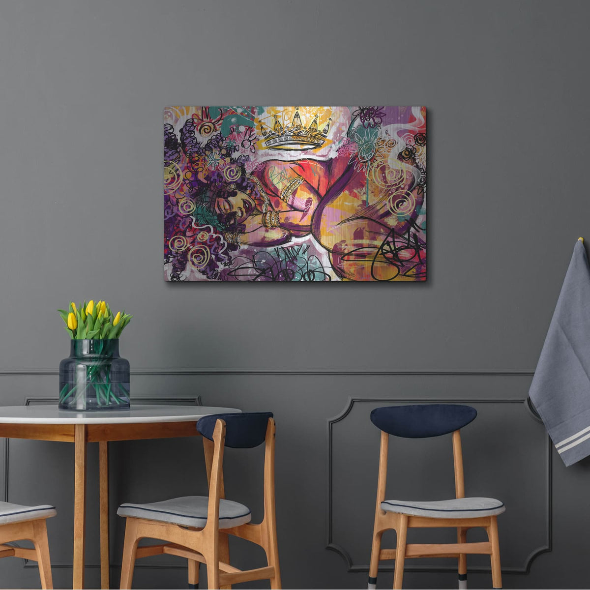'Radiance' by Justin Copeland – Metal Wall Art, 36x24 room view