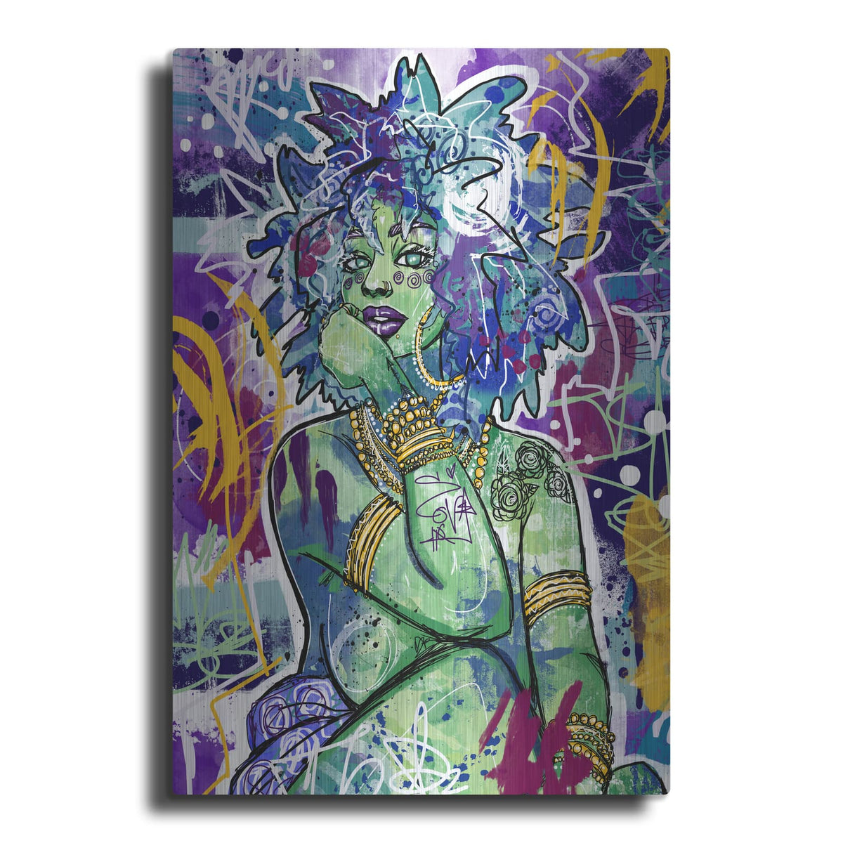 'Subira' by Justin Copeland – Metal Wall Art