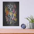 'Bloom with Grace' by House Fenway – Metal Wall Art, 12x16 room view
