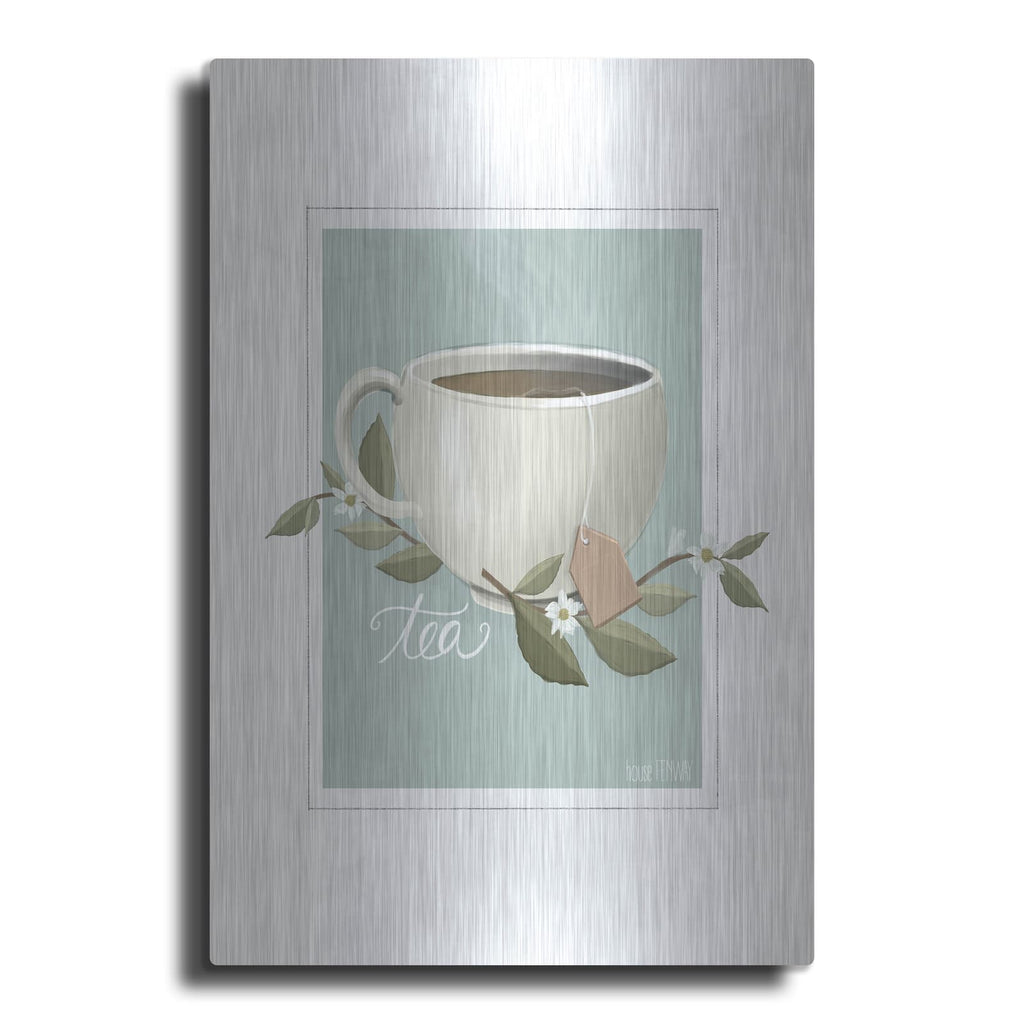 'Botanical Tea' by House Fenway – Metal Wall Art