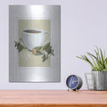 'Botanical Coffee' by House Fenway – Metal Wall Art, 12x16 room view