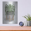 'Spider Plant' by House Fenway – Metal Wall Art, 12x16 room view