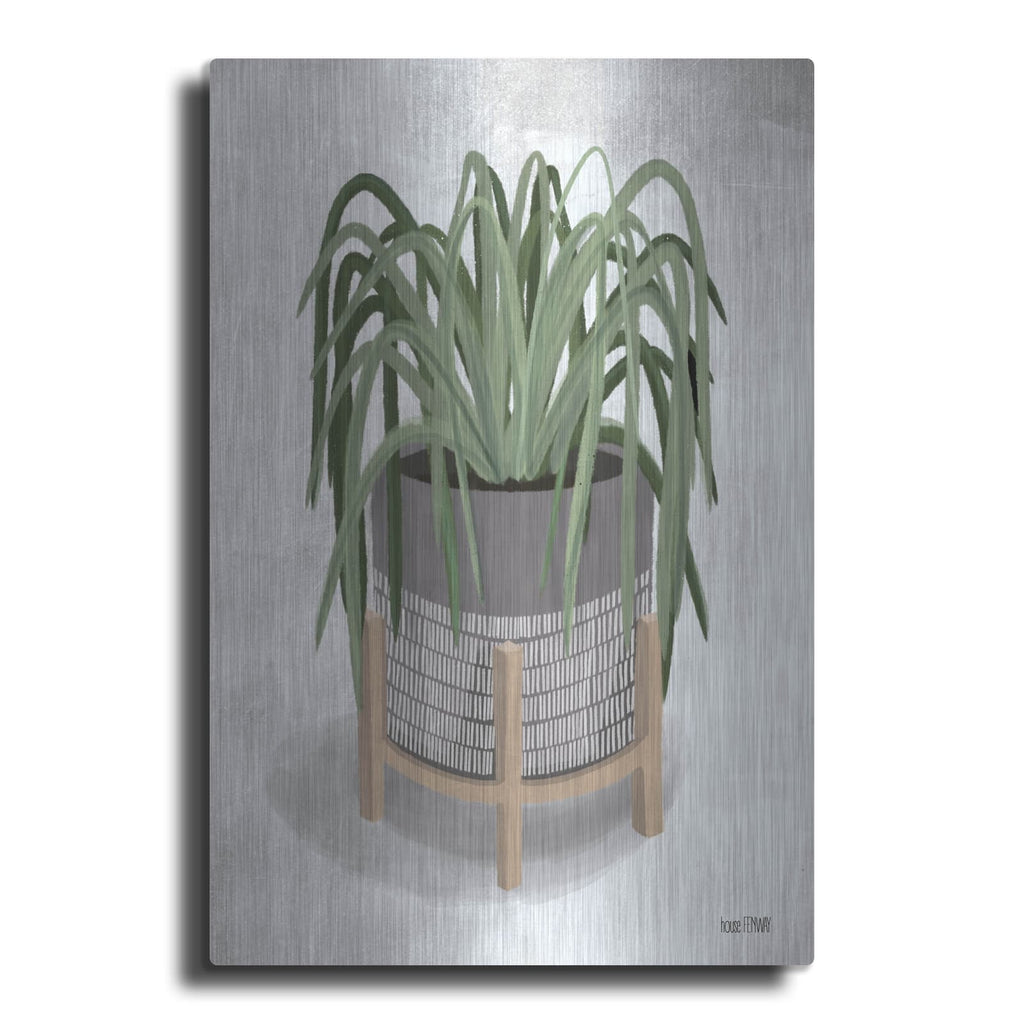 'Spider Plant' by House Fenway – Metal Wall Art