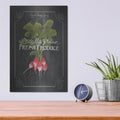 'Fresh Radishes' by House Fenway – Metal Wall Art, 12x16 room view
